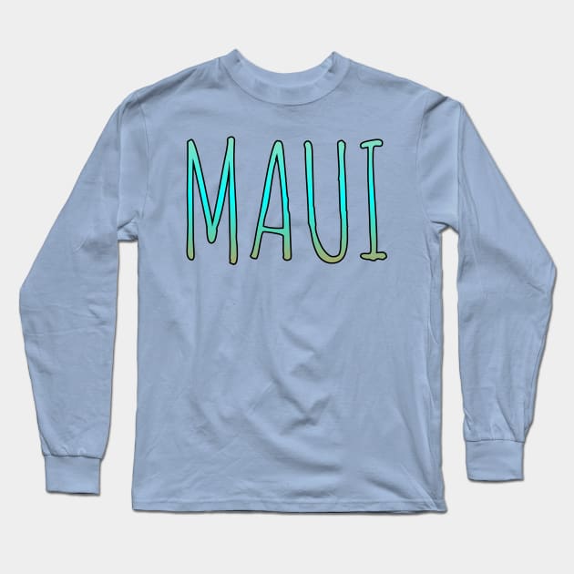 Hawaiian t-shirt designs Long Sleeve T-Shirt by Coreoceanart